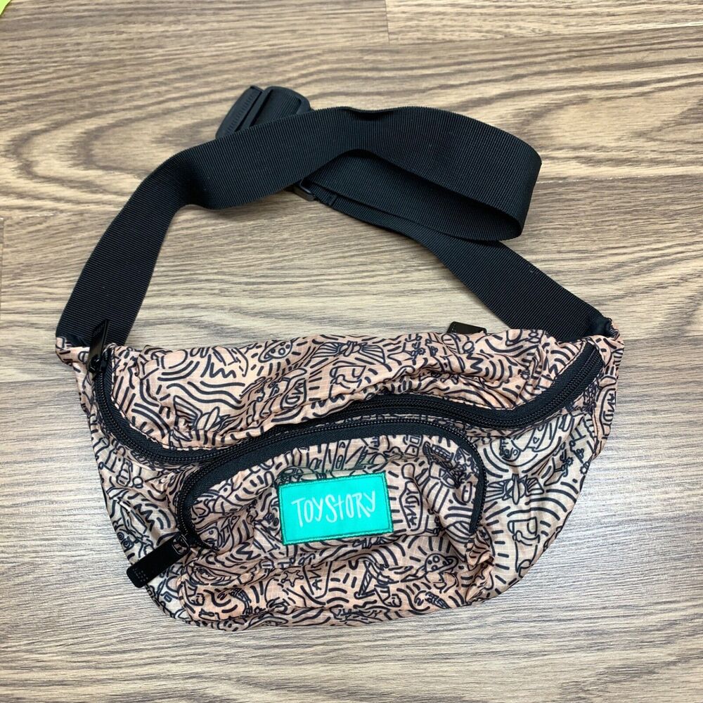 Neff X Disney Toy Story Fanny Pack Rare Geometric 90's